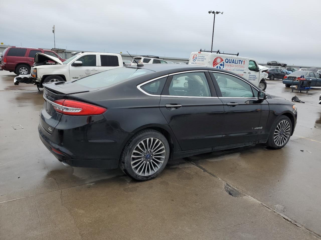 Obraz 3 z 2018 FORD FUSION TITANIUM/PLATINUM HEV 2018 z VIN 3FA6P0RU7JR128142