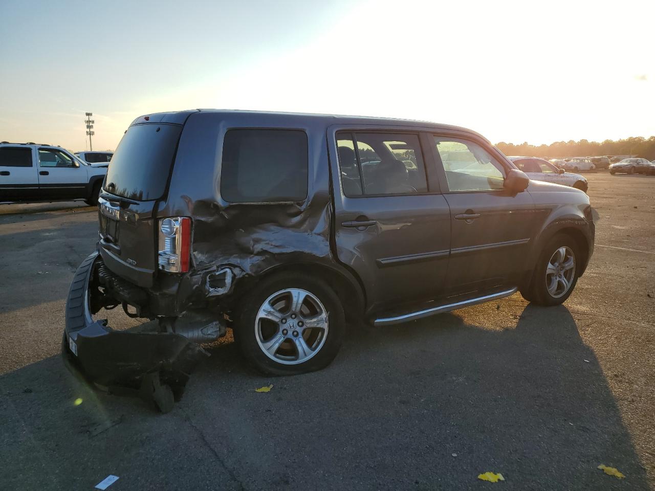 Изображение 3 2014 HONDA PILOT EXL 2014 с VIN 5FNYF4H56EB022098
