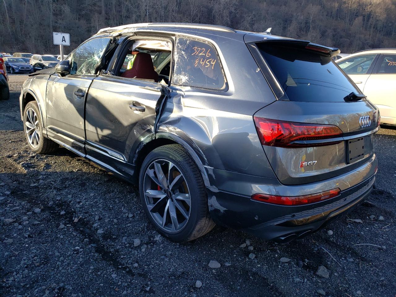 Image 2 of 2023 AUDI SQ7 PREMIUM PLUS 2023 with VIN WA1AWBF78PD024367