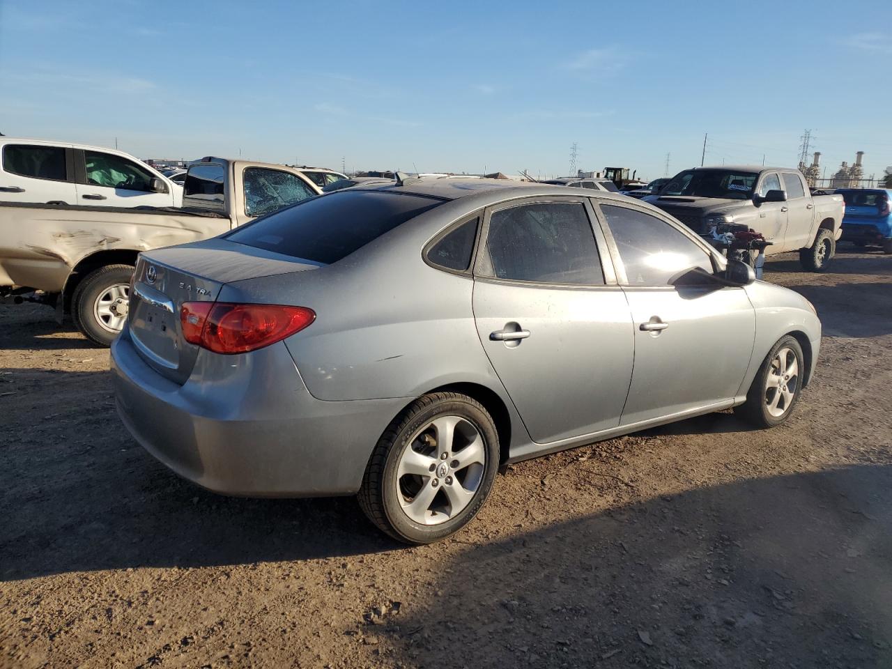 Image 3 of 2010 HYUNDAI ELANTRA BLUE 2010 with VIN KMHDU4AD5AU181021