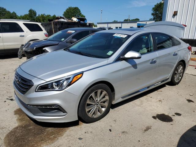 Image 1 of 2017 HYUNDAI SONATA SPORT 2017 with VIN 5NPE34AF0HH489361