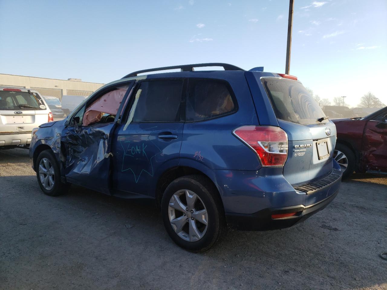 Image 2 of 2016 SUBARU FORESTER 2.5I PREMIUM 2016 with VIN JF2SJAGC1GH469591