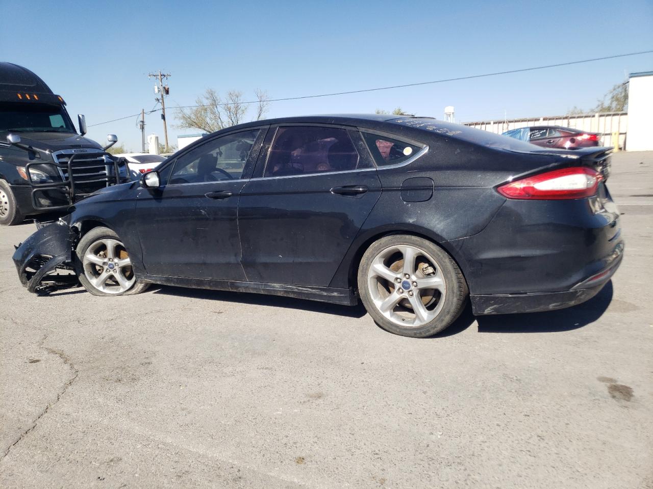 Изображение 2 2014 FORD FUSION SE 2014 с VIN 3FA6P0HD8ER247390