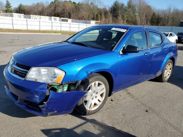 Image 1 of 2013 DODGE AVENGER SE 2013 with VIN 1C3CDZAB1DN534899