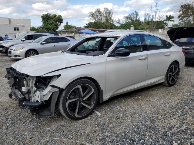 Изображение 1 2022 HONDA ACCORD SPORT 2022 с VIN 1HGCV1F37NA103697