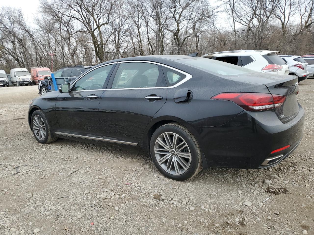 Image 2 of 2018 GENESIS G80 BASE 2018 with VIN KMHGN4JE6JU251435