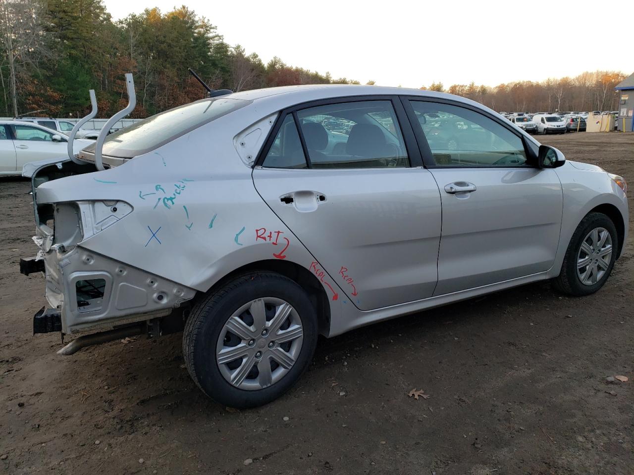 Obraz 3 z 2022 KIA RIO LX 2022 z VIN 3KPA24AD9NE441793