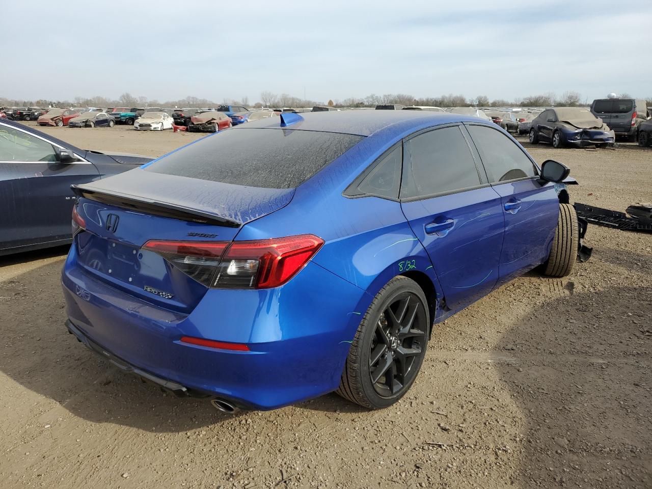Изображение 3 2022 HONDA CIVIC SPORT 2022 с VIN 2HGFE2F59NH605522