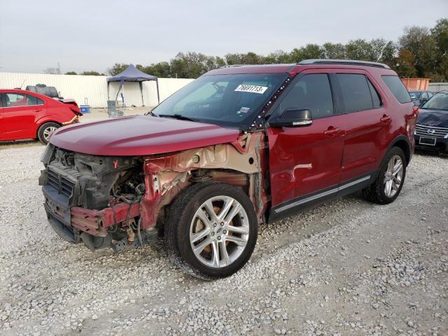 Image 1 of 2016 FORD EXPLORER XLT 2016 with VIN 1FM5K7D86GGD12426