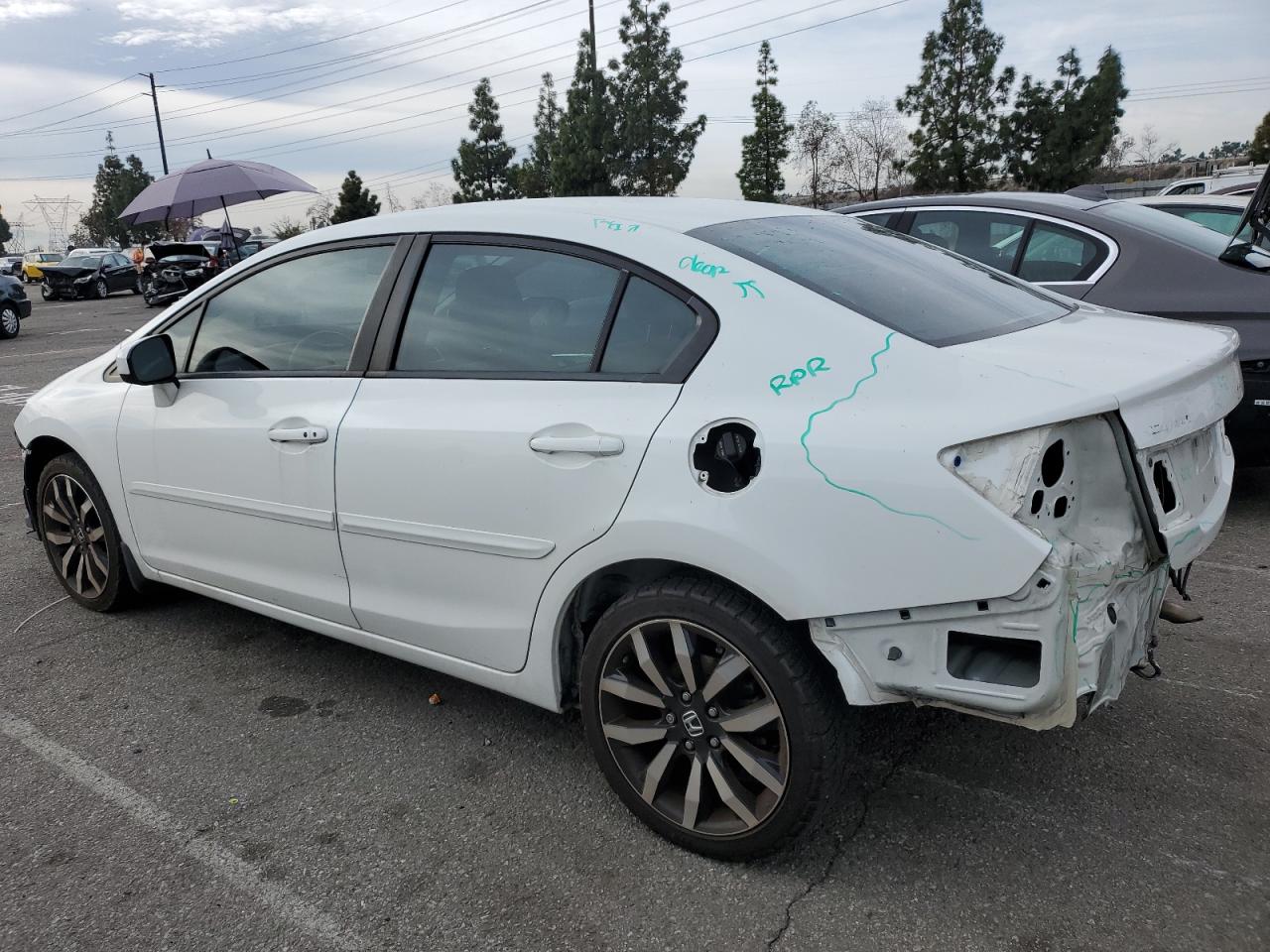 Obraz 2 z 2015 HONDA CIVIC EXL 2015 z VIN 19XFB2F91FE266472