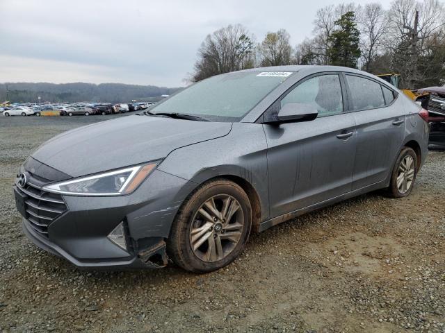 Image 1 of 2019 HYUNDAI ELANTRA SEL 2019 with VIN 5NPD84LFXKH406133