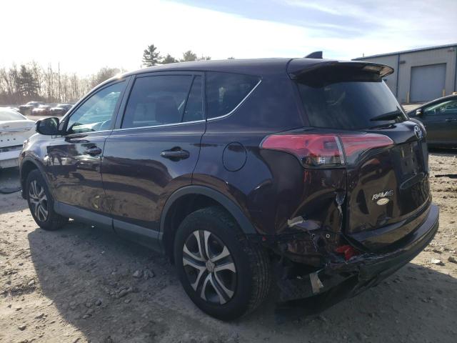 Image 2 of 2018 TOYOTA RAV4 LE 2018 with VIN 2T3BFREV6JW747177