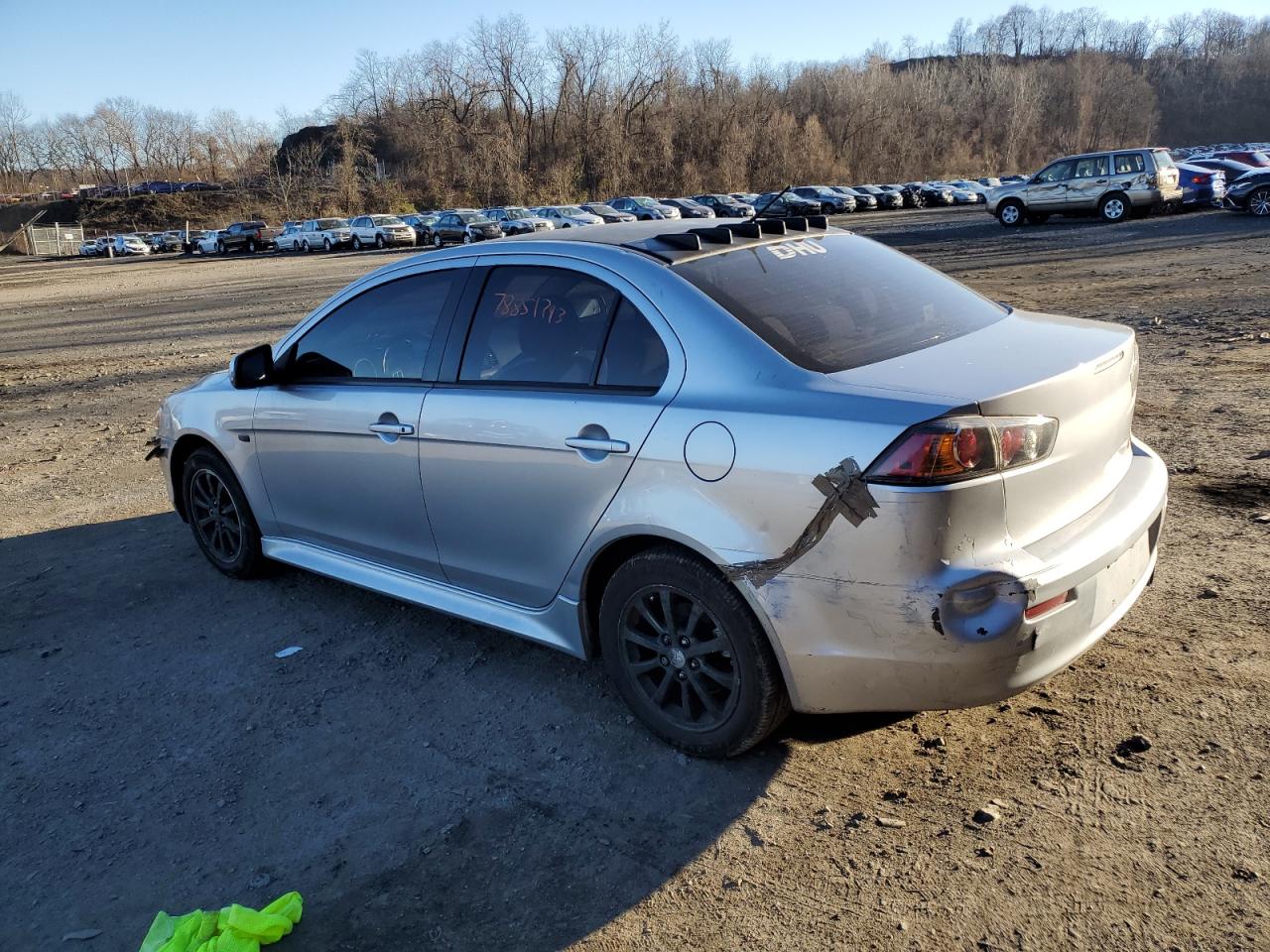 Image 2 of 2010 MITSUBISHI LANCER ES/ES SPORT 2010 with VIN JA32U2FU9AU032358