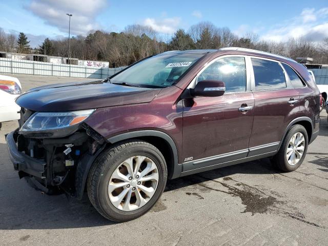 Image 1 of 2014 KIA SORENTO EX 2014 with VIN 5XYKUDA72EG477529