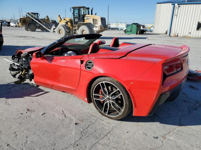 Image 2 of 2016 CHEVROLET CORVETTE STINGRAY Z51 3LT 2016 with VIN 1G1YM3D75G5111553