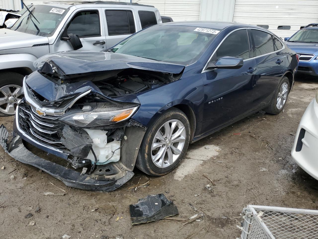 Image 1 of 2020 CHEVROLET MALIBU LT 2020 with VIN 1G1ZD5ST7LF054650