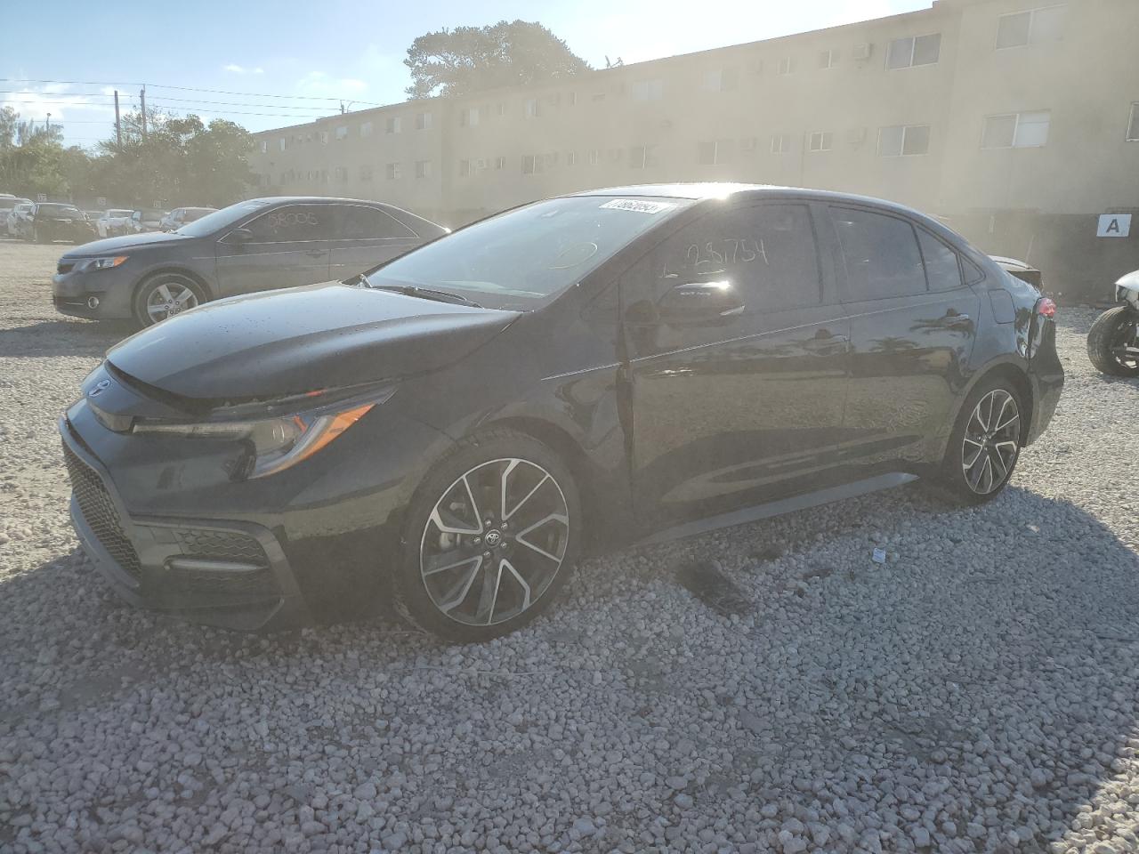 Image 1 of 2022 TOYOTA COROLLA SE 2022 with VIN JTDS4MCE0NJ086147