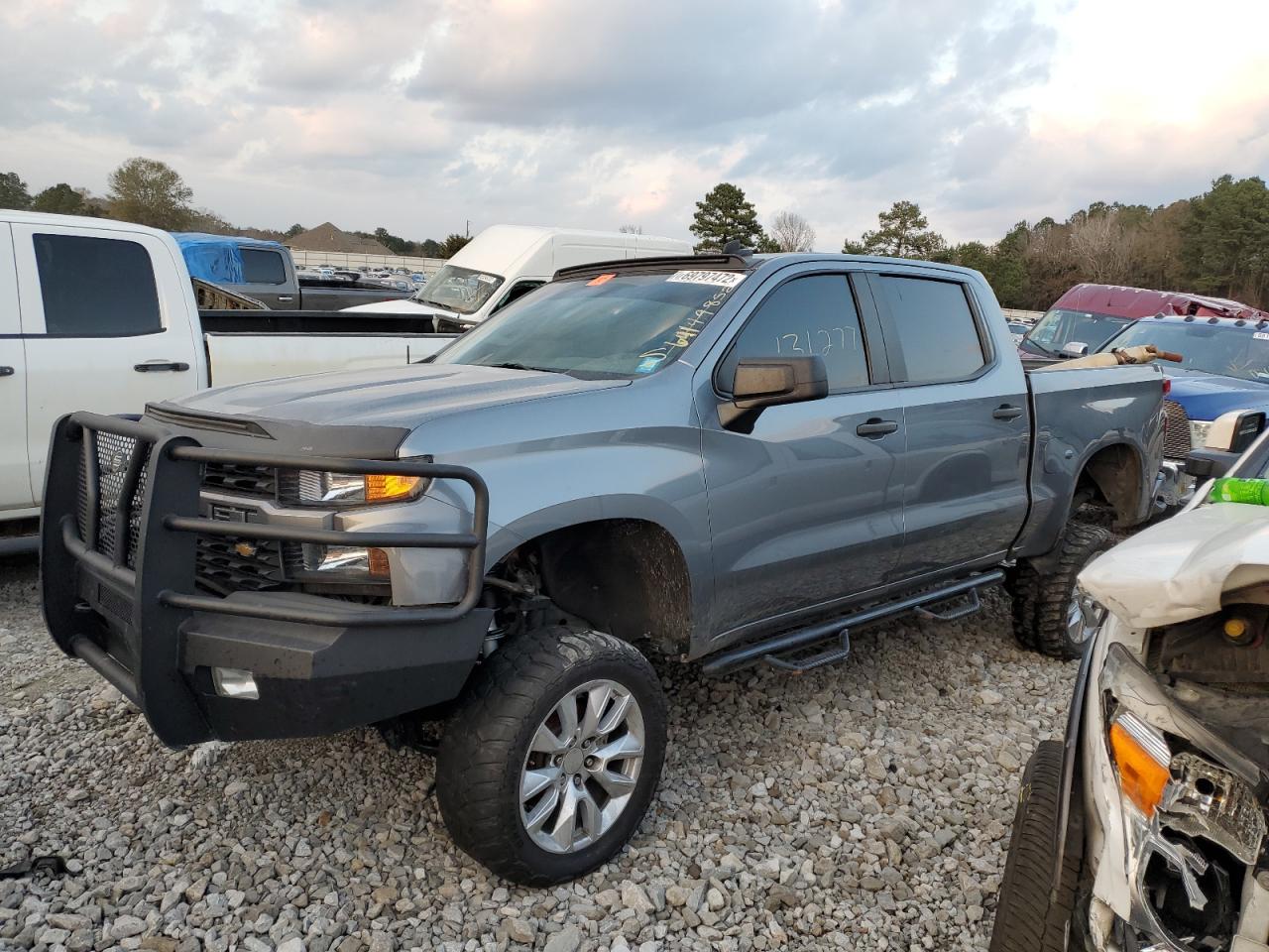 Obraz 1 z 2019 CHEVROLET SILVERADO C1500 CUSTOM 2019 z VIN 1GCPWBEH6KZ417189