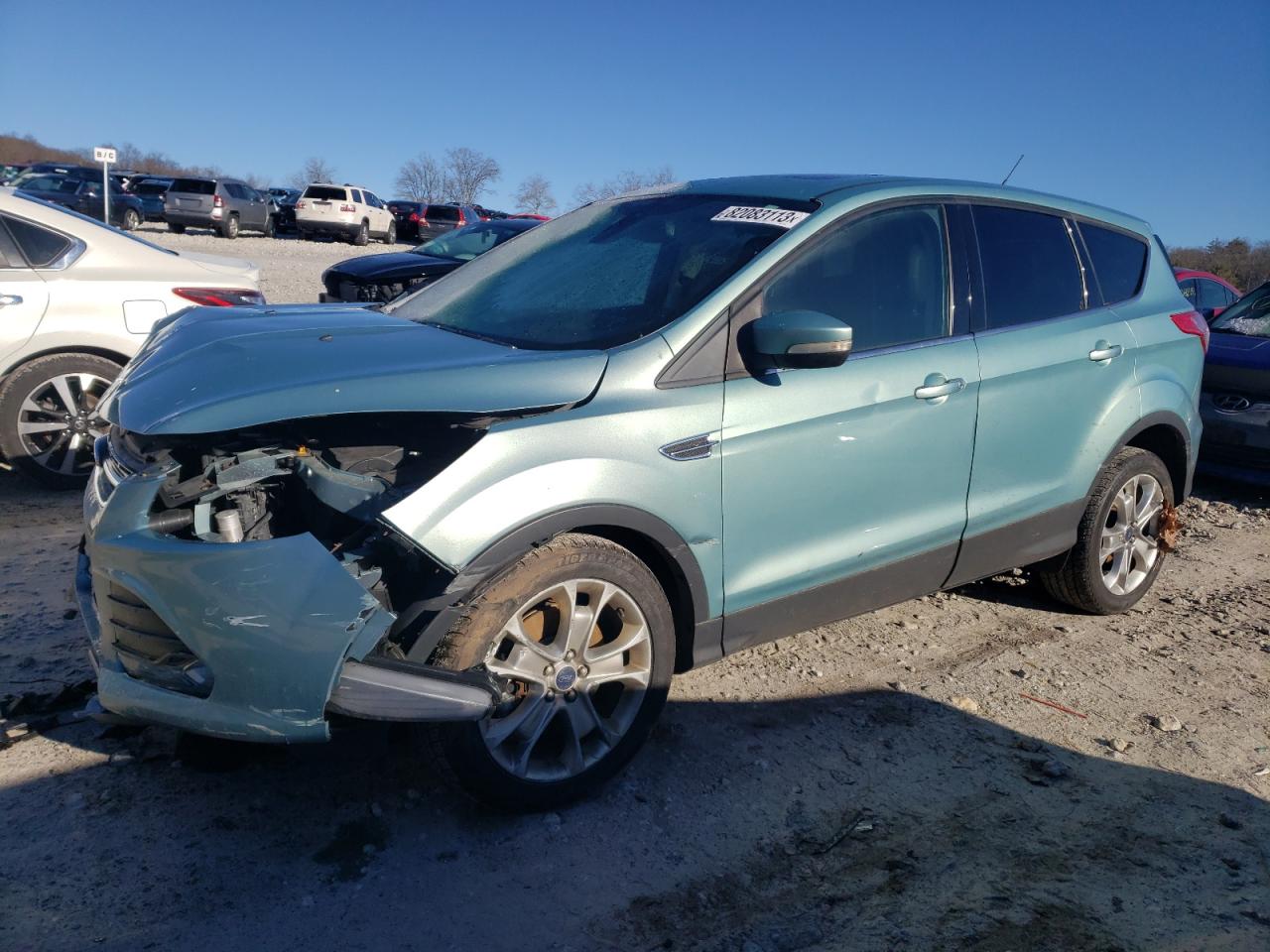 Image 1 of 2013 FORD ESCAPE SEL 2013 with VIN 1FMCU9H99DUC58195