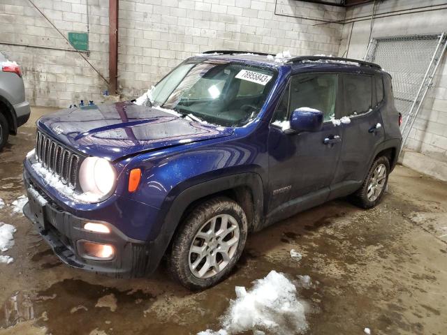 Image 1 of 2016 JEEP RENEGADE LATITUDE 2016 with VIN ZACCJABT5GPE11759