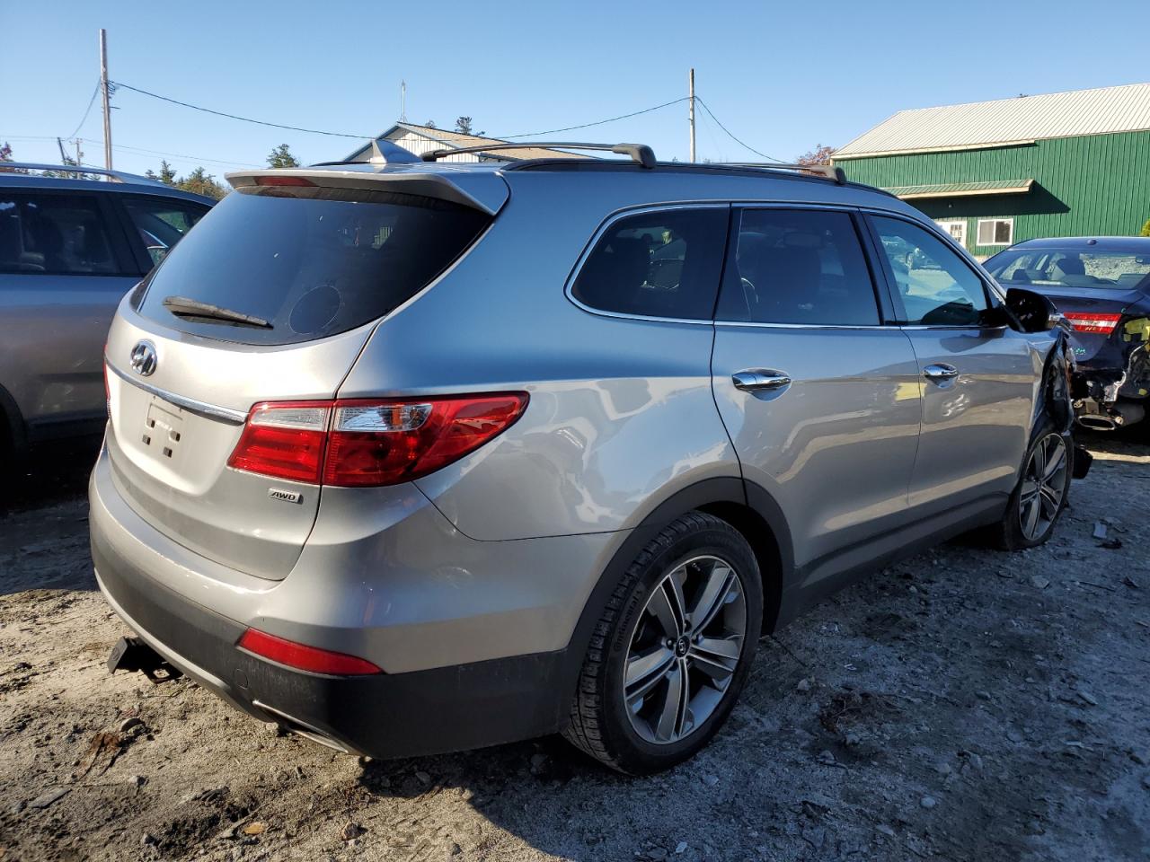 Image 3 of 2015 HYUNDAI SANTA FE GLS 2015 with VIN KM8SNDHF5FU122893
