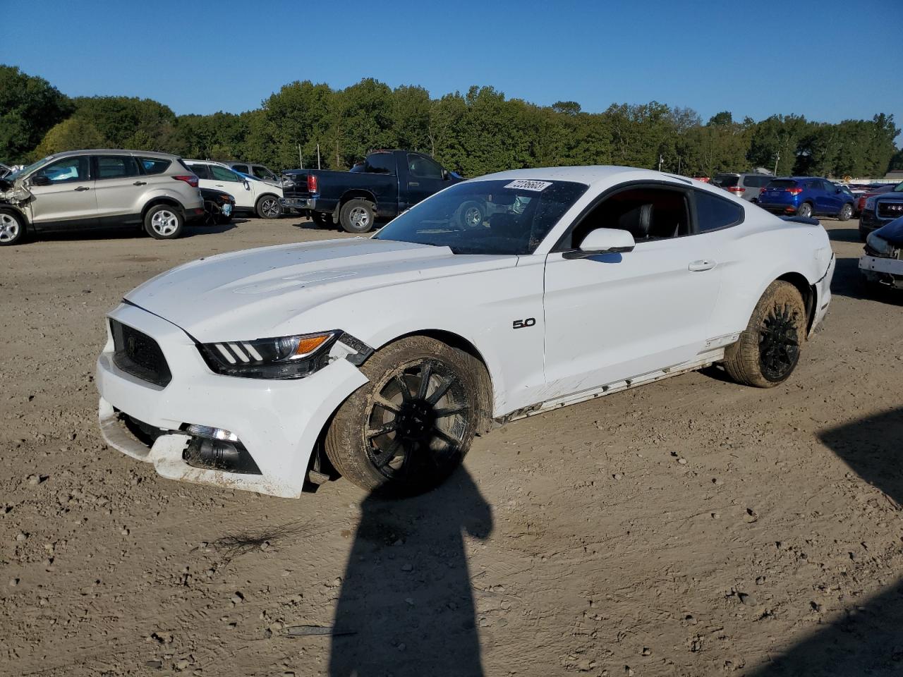Image 1 of 2016 FORD MUSTANG GT 2016 with VIN 1FA6P8CF9G5333577