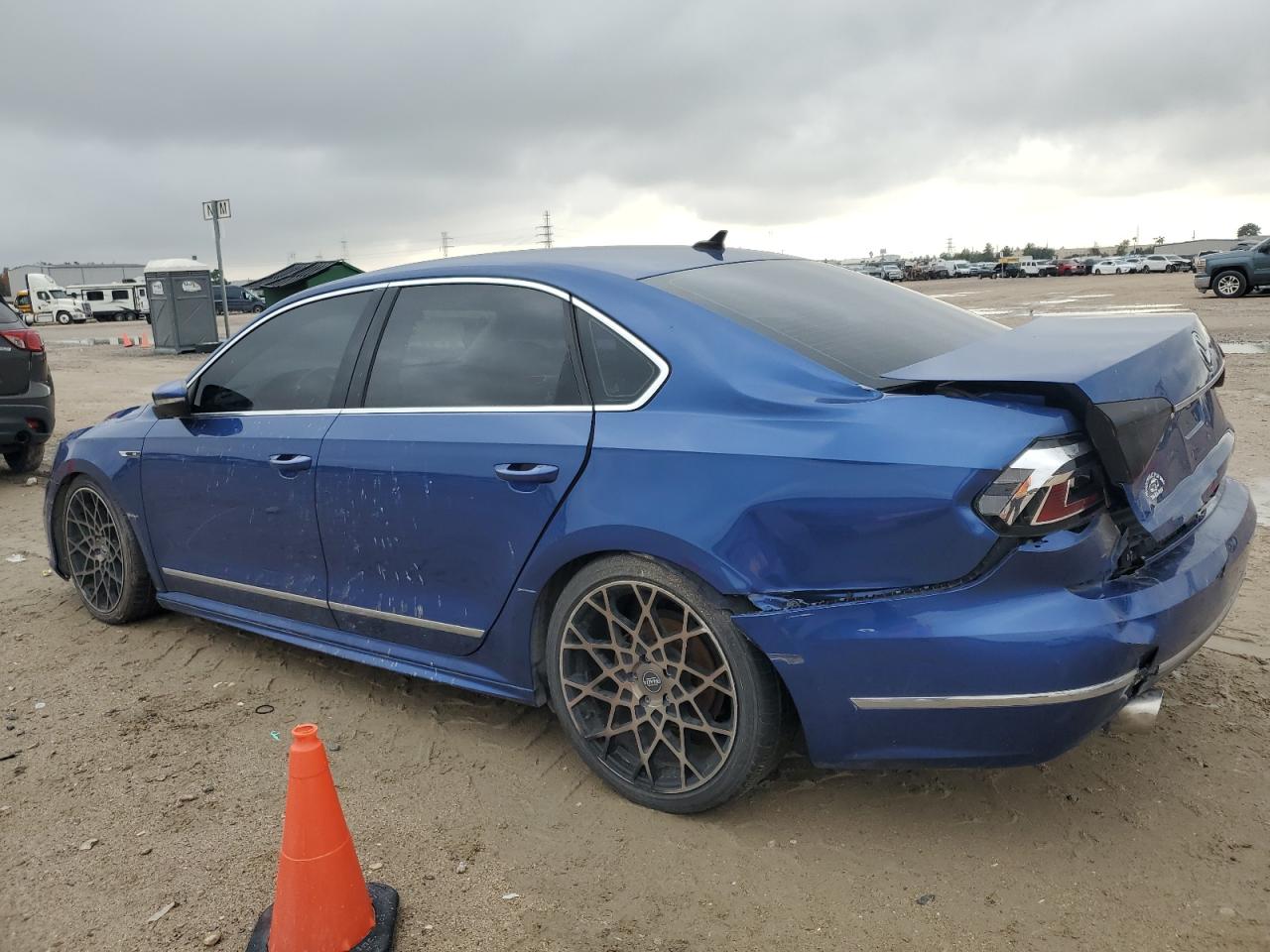 Image 2 of 2017 VOLKSWAGEN PASSAT R-LINE 2017 with VIN 1VWDT7A30HC031198