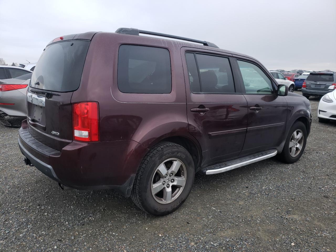 Obraz 3 z 2009 HONDA PILOT EXL 2009 z VIN 5FNYF48589B036557