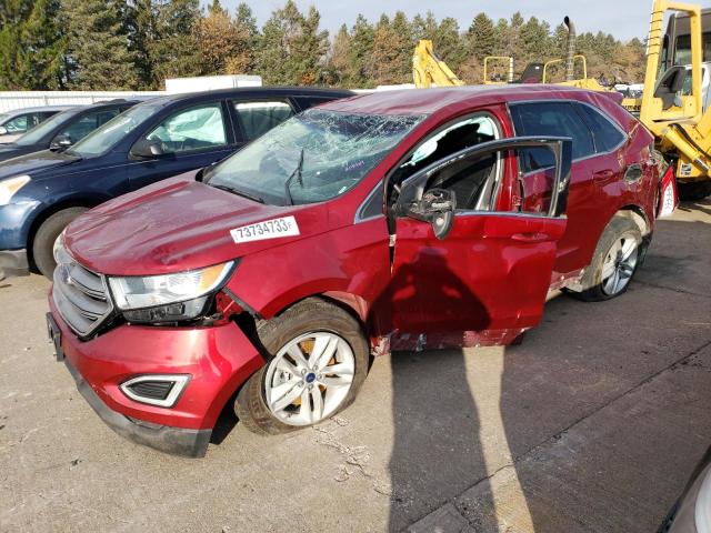 Image 1 of 2016 FORD EDGE SEL 2016 with VIN 2FMPK4J80GBB82128