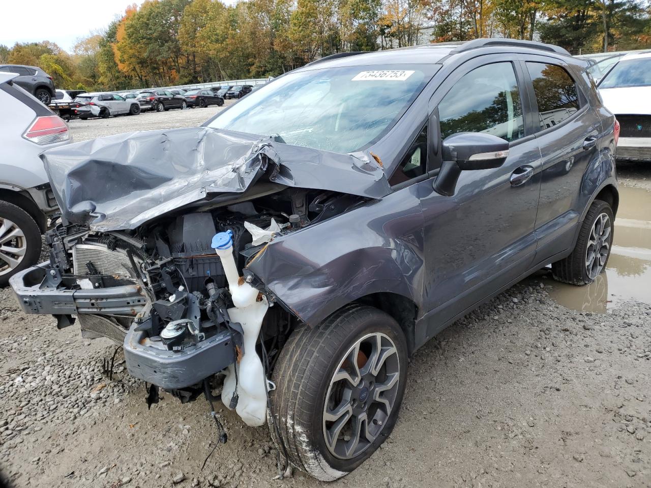 Image 1 of 2021 FORD ECOSPORT SE 2021 with VIN MAJ6S3GL1MC395497