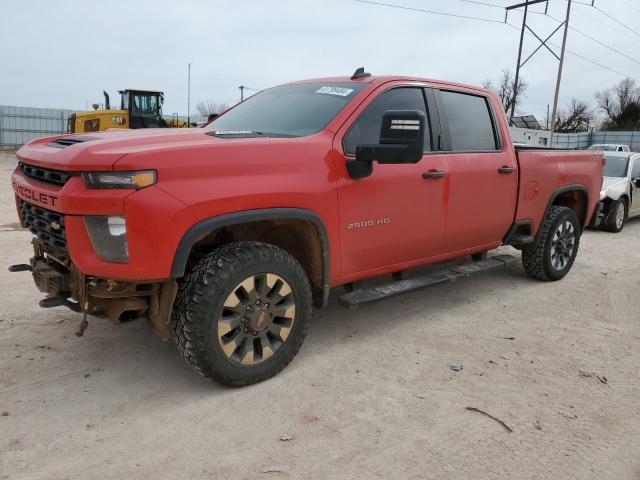 Image 1 of 2021 CHEVROLET SILVERADO K2500 CUSTOM 2021 with VIN 1GC4YMEY2MF219383