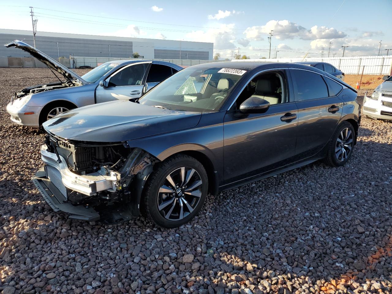 Image 1 of 2023 HONDA CIVIC EXL 2023 with VIN 19XFL1H72PE017683