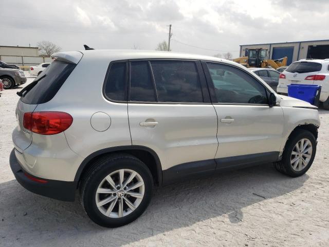 Image 3 of 2014 VOLKSWAGEN TIGUAN S 2014 with VIN WVGAV3AX6EW608365