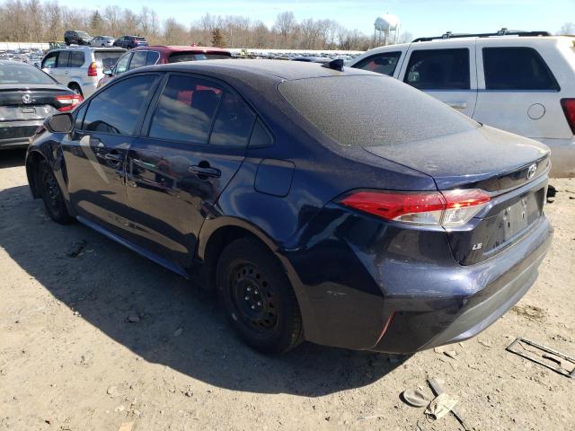 Image 2 of 2020 TOYOTA COROLLA LE 2020 with VIN JTDEPRAE4LJ056036