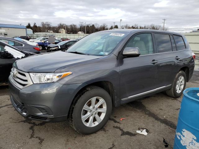 Image 1 of 2013 TOYOTA HIGHLANDER BASE 2013 with VIN 5TDBK3EH3DS187563