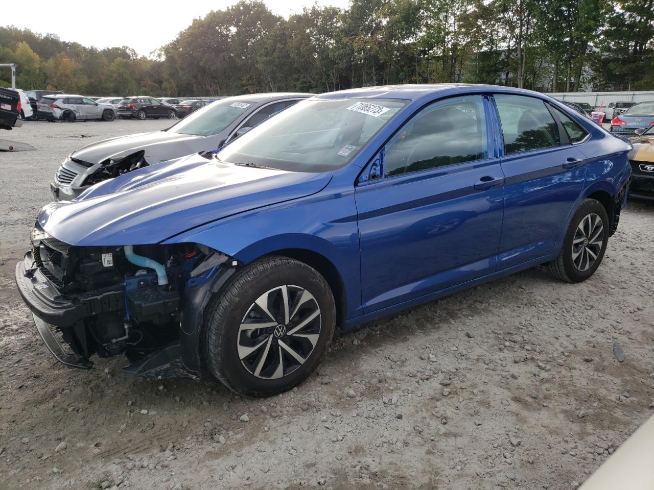 Obraz 1 z 2023 VOLKSWAGEN JETTA S 2023 z VIN 3VW4M7BU8PM038451