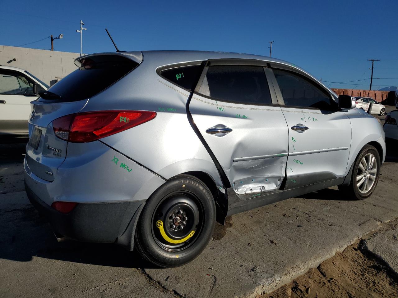 Obraz 3 z 2011 HYUNDAI TUCSON GLS 2011 z VIN KM8JUCAC8BU229861