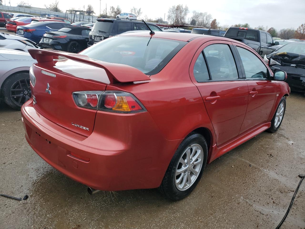 Image 3 of 2012 MITSUBISHI LANCER SE 2012 with VIN JA32V2FW2CU031831