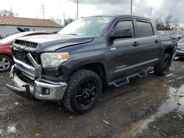 Image 1 of 2014 TOYOTA TUNDRA CREWMAX SR5 2014 with VIN 5TFDW5F15EX393523
