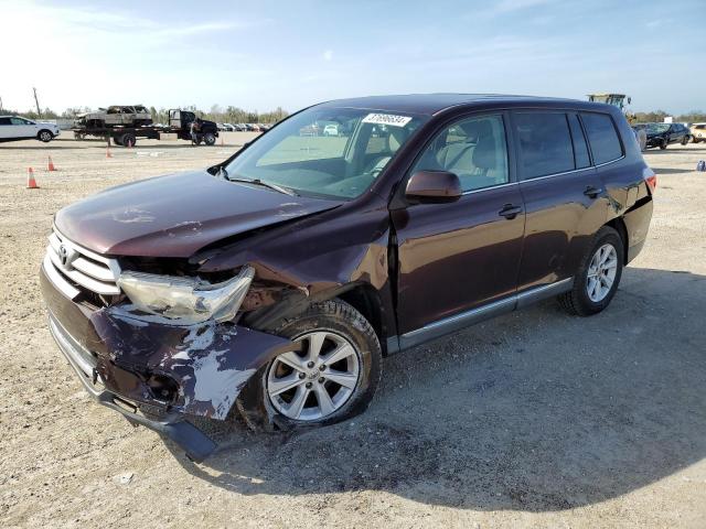 Obraz 1 z 2013 TOYOTA HIGHLANDER BASE 2013 z VIN 5TDZA3EH7DS042351