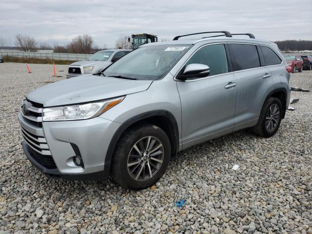Image 1 of 2018 TOYOTA HIGHLANDER SE 2018 with VIN 5TDJZRFH5JS562339