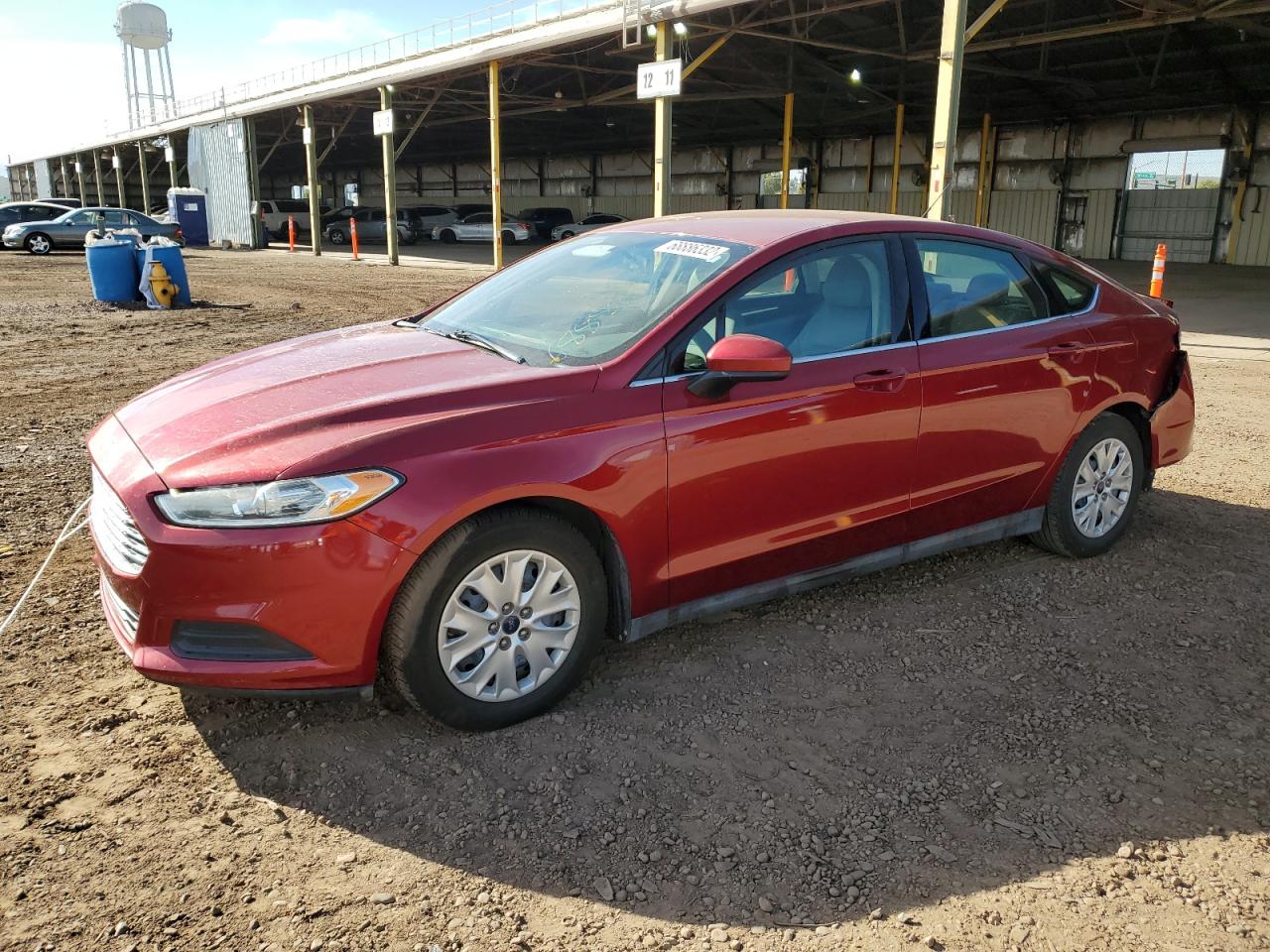Image 1 of 2014 FORD FUSION S 2014 with VIN 3FA6P0G75ER234835