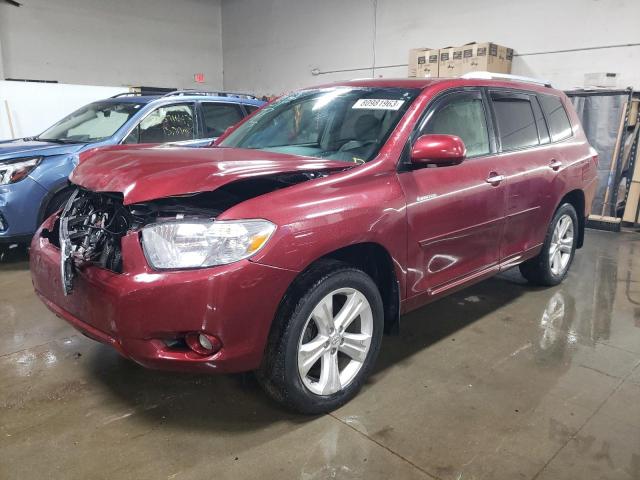 Image 1 of 2008 TOYOTA HIGHLANDER LIMITED 2008 with VIN JTEES42A182079235