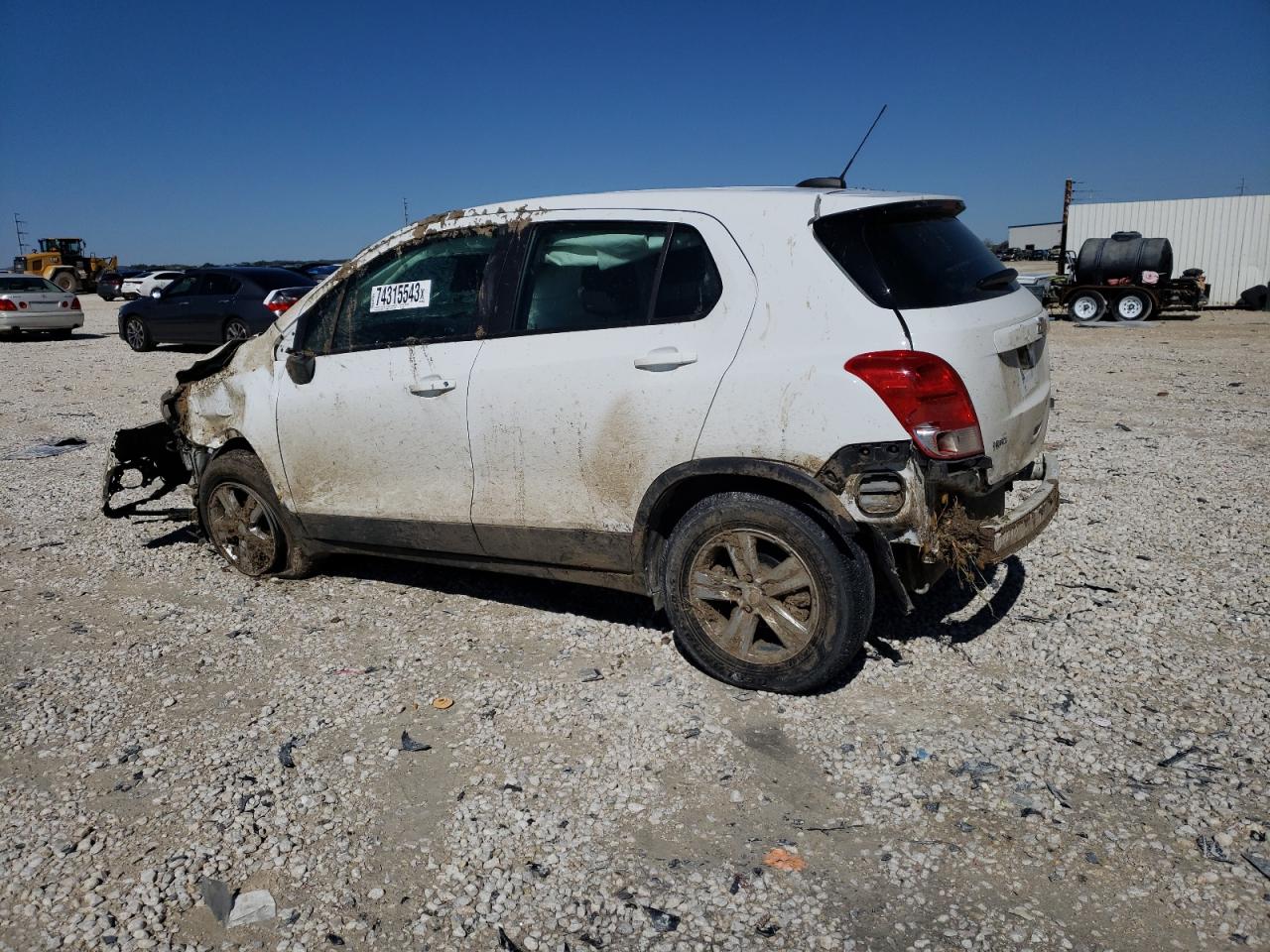 Изображение 2 2021 CHEVROLET TRAX LS 2021 с VIN KL7CJKSB3MB312745