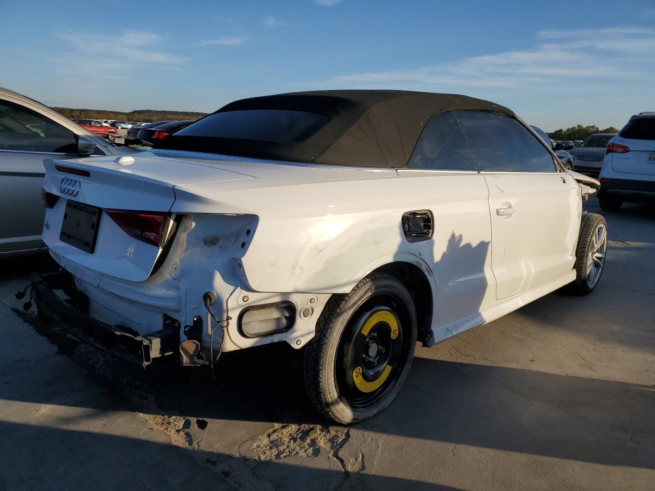 Image 3 of 2018 AUDI A3 PREMIUM PLUS 2018 with VIN WAU5ULFF3J1080250