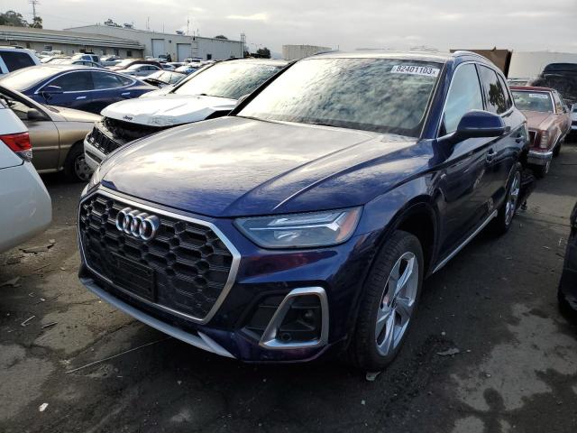 Image 1 of 2022 AUDI Q5 PREMIUM PLUS 45 2022 with VIN WA1EAAFY4N2042845