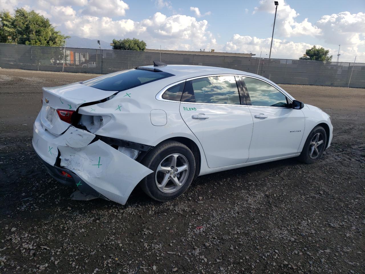 Image 3 of 2018 CHEVROLET MALIBU LS 2018 with VIN 1G1ZB5ST4JF273780