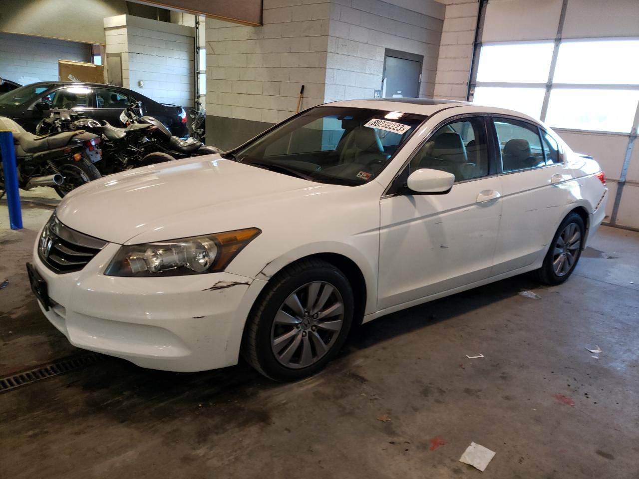 Image 1 of 2012 HONDA ACCORD EXL 2012 with VIN 1HGCP2F85CA160876