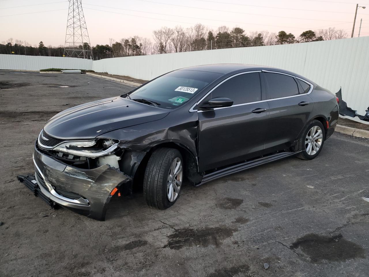 Image 1 of 2015 CHRYSLER 200 LIMITED 2015 with VIN 1C3CCCAB8FN652113