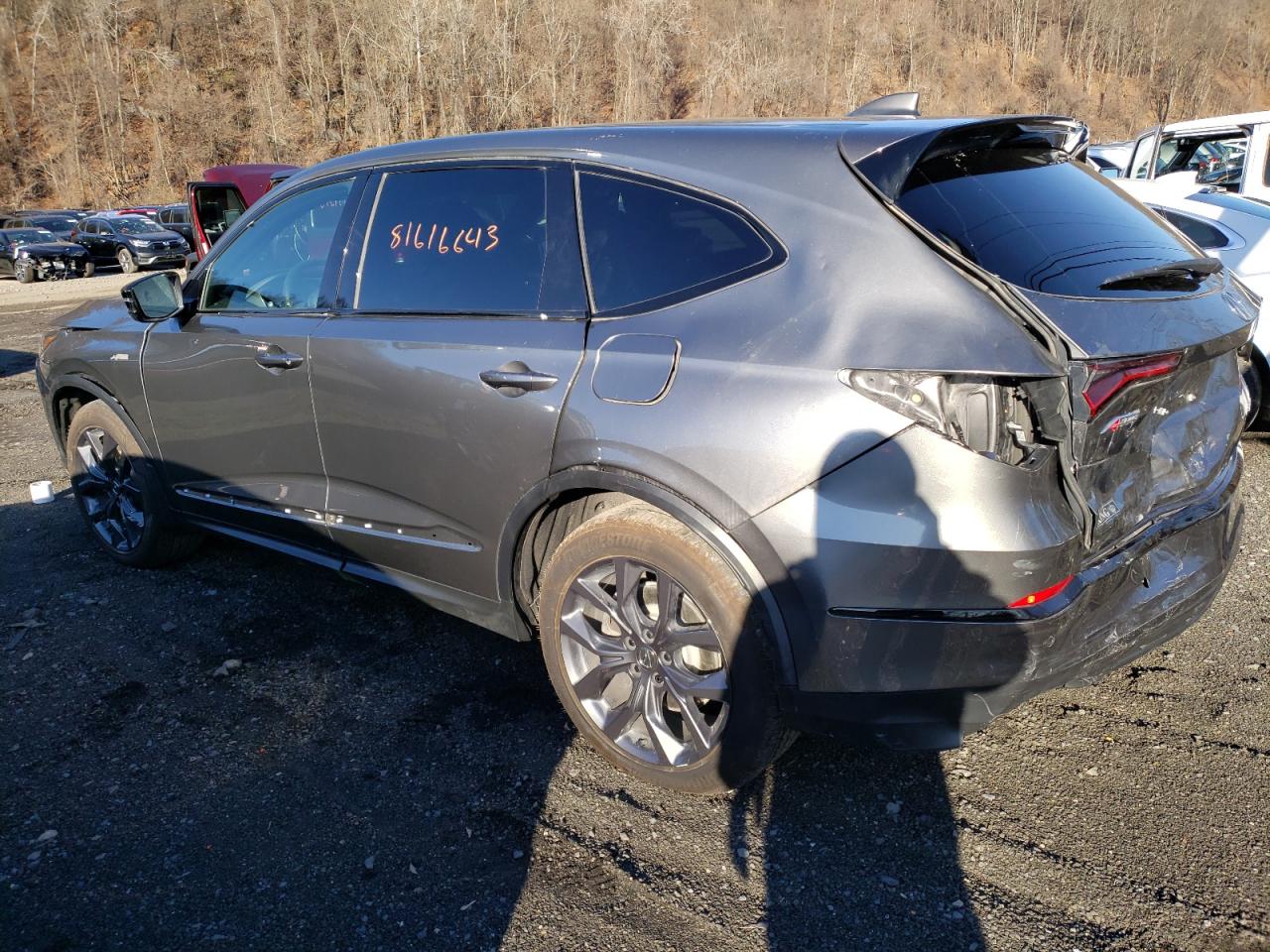 Изображение 2 2023 ACURA MDX A-SPEC 2023 с VIN 5J8YE1H09PL005786
